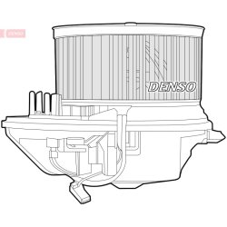 Interior Blower Fan DENSO DEA21008 OE Ref 6441G6