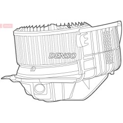 Interior Blower Fan DENSO DEA23012 OE Ref 7701056598