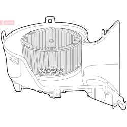 Interior Blower Fan DENSO DEA25001 OE Ref 13250117