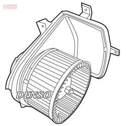 Interior Blower Fan DENSO DEA32001 OE Ref 1H1820021