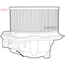 Interior Blower Fan DENSO DEA32003 OE Ref 1K1820015J
