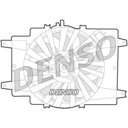 Engine Cooling Fan DENSO DER01008 OE Ref 51702461
