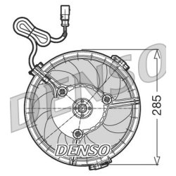 Engine Cooling Fan DENSO DER02005 OE Ref 8D09594552
