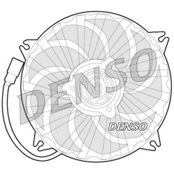 Engine Cooling Fan DENSO DER07007 OE Ref 1250G2