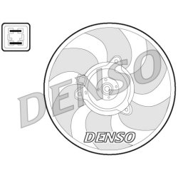 Engine Cooling Fan DENSO DER07008 OE Ref 125470