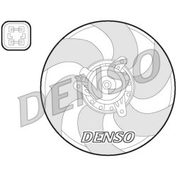 Engine Cooling Fan DENSO DER07009 OE Ref 125337