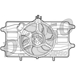 Engine Cooling Fan DENSO DER09020 OE Ref 46737732
