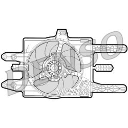 Engine Cooling Fan DENSO DER09031 OE Ref 46559316