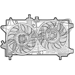 Engine Cooling Fan DENSO DER09043 OE Ref 51708726