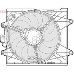 Engine Cooling Fan DENSO DER09096 OE Ref 52061715
