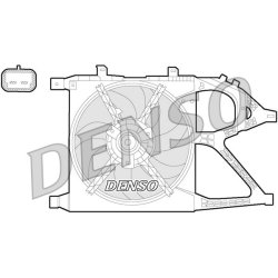 Engine Cooling Fan DENSO DER20016 OE Ref 1341352