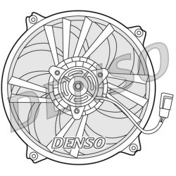 Engine Cooling Fan DENSO DER21015 OE Ref 1253C8