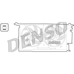 Engine Cooling Fan DENSO DER21018 OE Ref 1250F1