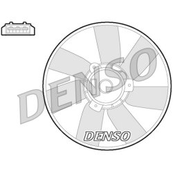 Engine Cooling Fan DENSO DER32013 OE Ref 1H0959455