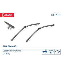 Essuie-glace DENSO DF-106 pour FORD, PEUGEOT FOCUS, 207 DENSO