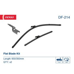 Essuie-glace DENSO DF-214 pour CHEVROLET, FIAT, HYUNDAI, KIA et plus encore... DENSO
