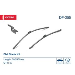 Essuie-glace DENSO DF-255 pour ALFA ROMEO, FIAT, HYUNDAI, LANCIA et plus encore... DENSO