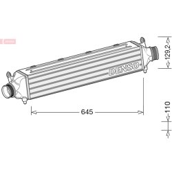 Intercooler DENSO DIT02037 OE Ref 8U0145804C