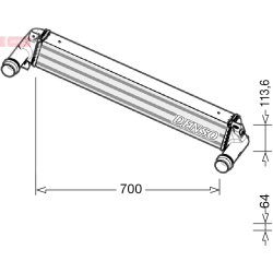 Intercooler DENSO DIT06010 OE Ref 52014780AB