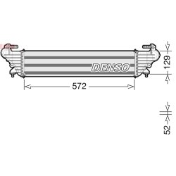 Intercooler DENSO DIT09121 OE Ref 51964106
