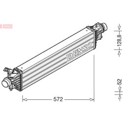 Intercooler DENSO DIT20005 OE Ref 13440207
