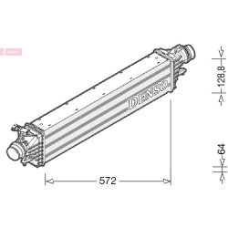 Intercooler DENSO DIT20006 OE Ref 13440206