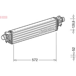 Intercooler DENSO DIT20007 OE Ref 13472371