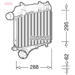 Intercooler DENSO DIT28021 OE Ref 95811064020