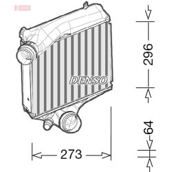 Intercooler DENSO DIT28023 OE Ref 97011021061