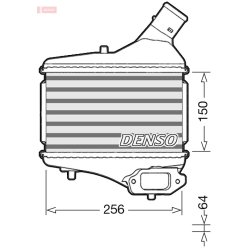 Intercooler DENSO DIT40010 OE Ref 19710RSXG010M1
