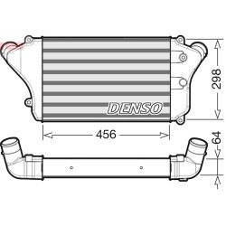 Intercooler DENSO DIT45005 OE Ref ME782059