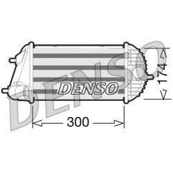 Intercooler DENSO DIT47001 OE Ref 1362068L50000