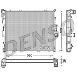 Engine Cooling Radiator DENSO DRM05090 OE Ref 17113414986