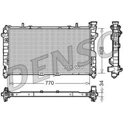 Engine Cooling Radiator DENSO DRM06012 OE Ref 04677523AA