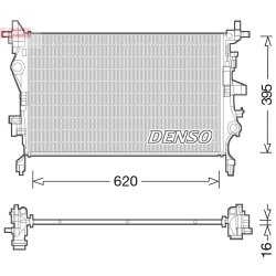 Engine Cooling Radiator DENSO DRM06036 OE Ref 52009106