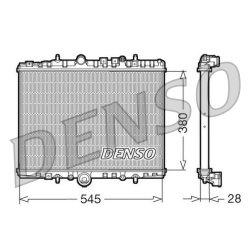 Engine Cooling Radiator DENSO DRM07056 OE Ref 1331FX
