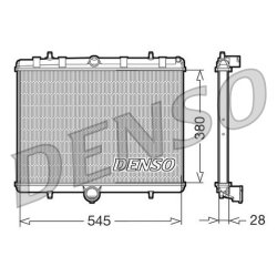 Engine Cooling Radiator DENSO DRM07060 OE Ref 1330Q7