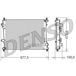 Engine Cooling Radiator DENSO DRM09037 OE Ref 51867532