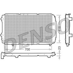 Engine Cooling Radiator DENSO DRM09077 OE Ref 1307392080