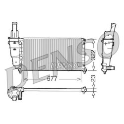 Engine Cooling Radiator DENSO DRM09096 OE Ref 7774531