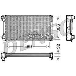 Engine Cooling Radiator DENSO DRM09098 OE Ref 46546944