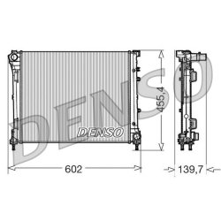 Engine Cooling Radiator DENSO DRM09162 OE Ref 51835026