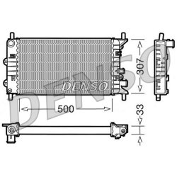 Engine Cooling Radiator DENSO DRM10024 OE Ref 92AB8005CB