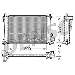 Engine Cooling Radiator DENSO DRM10040 OE Ref 96FB8005GE