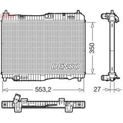 Engine Cooling Radiator DENSO DRM10116 OE Ref C1B18005AA