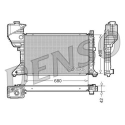 Engine Cooling Radiator DENSO DRM17017 OE Ref 9015002800