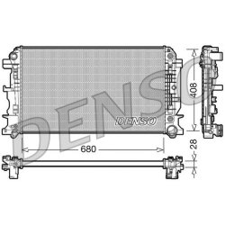 Engine Cooling Radiator DENSO DRM17044 OE Ref 9065000402