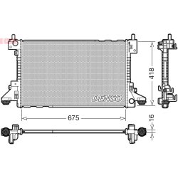 Engine Cooling Radiator DENSO DRM20006 OE Ref 20842016