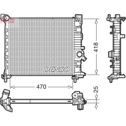 Engine Cooling Radiator DENSO DRM20114 OE Ref 13283247