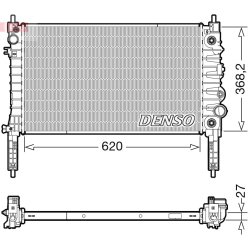 Engine Cooling Radiator DENSO DRM20119 OE Ref 95298556